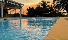 Appartement d'une chambre avec vue sur la mer piscine partagee et balcon a Fort de France a 4 km de la plage